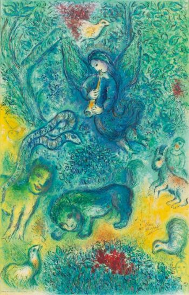 The Magic Flute by Marc Chagall by Charles Sorlier