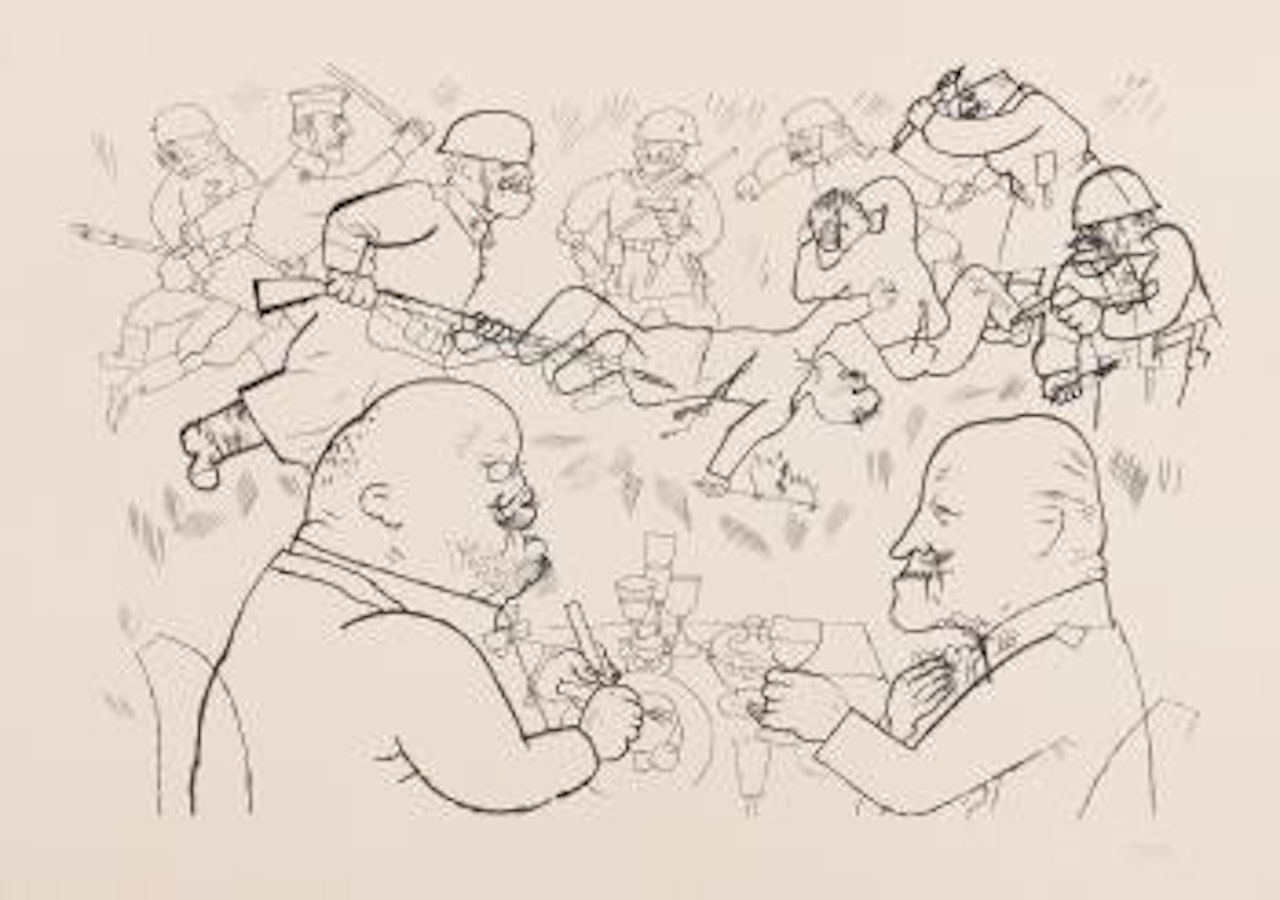 Gott Mit Uns (Dückers M. III) by George Grosz