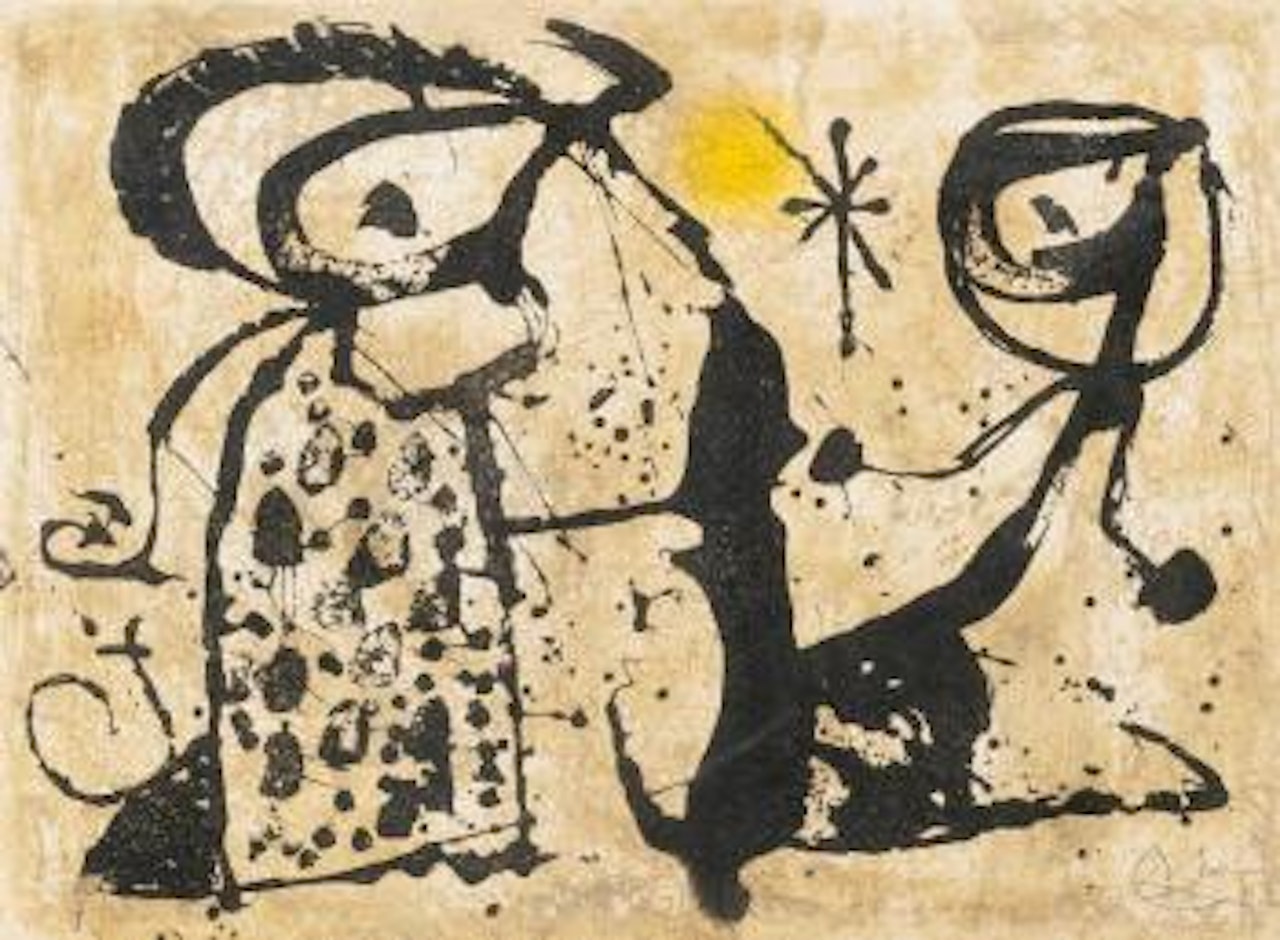 Gaudi XIX by Joan Miró