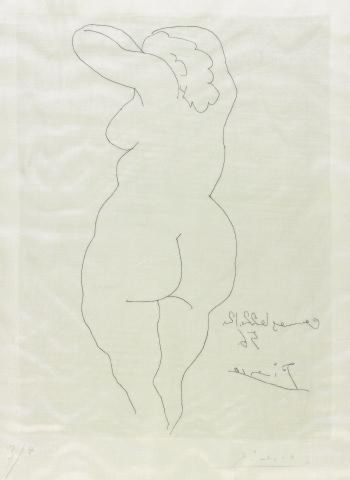 Femme Nue De Dos (B. 822; Ba 962 C.a) by Pablo Picasso