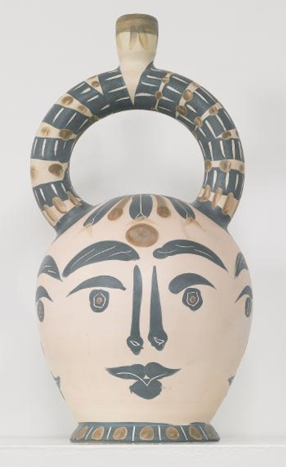 Vase Aztèque Aux Quatre Visages (Alain Ramié 402) by Pablo Picasso