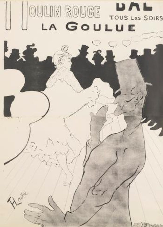 Moulin Rouge - La Goulue by Henri de Toulouse-Lautrec