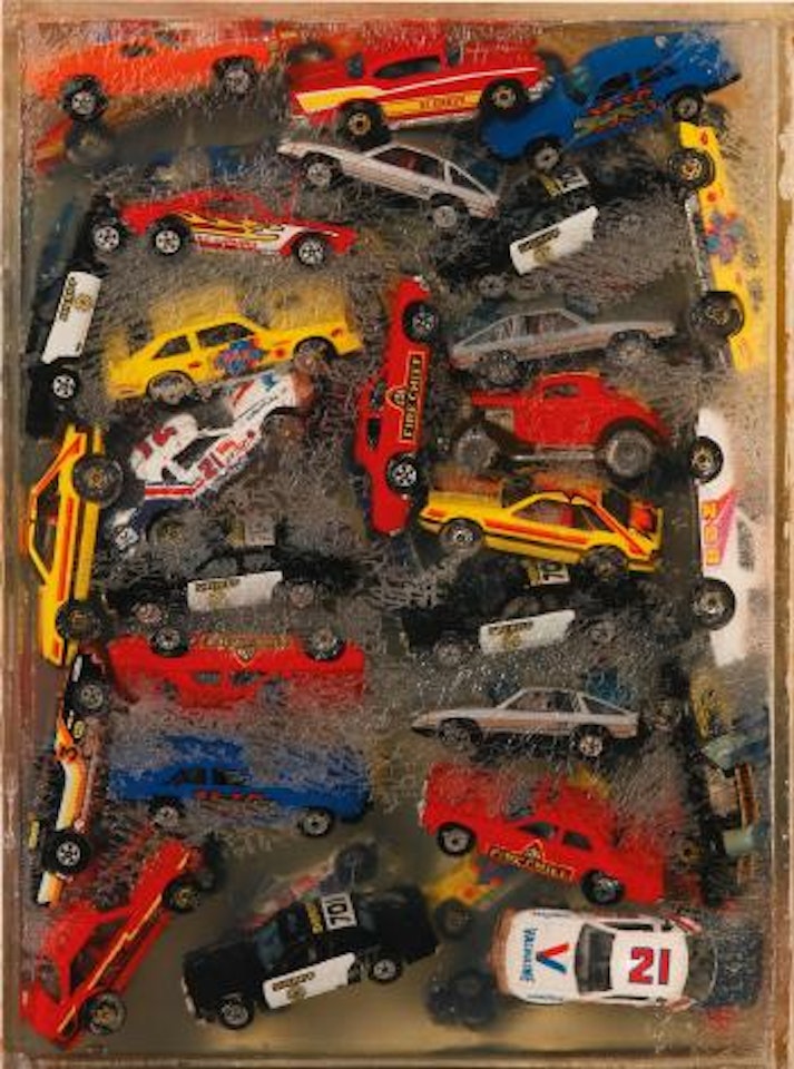 Car Accumulation (Matchbox Cars) by Arman