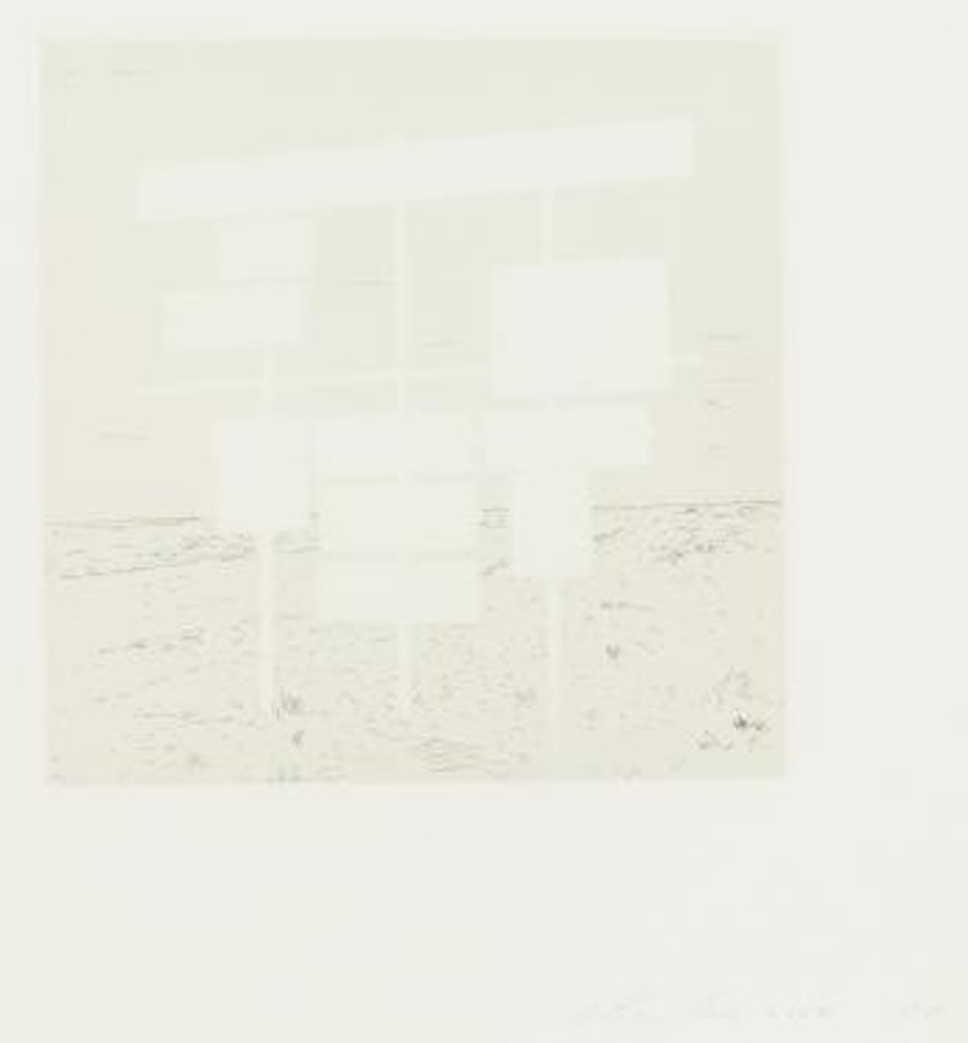 Blank Signs by Ed Ruscha