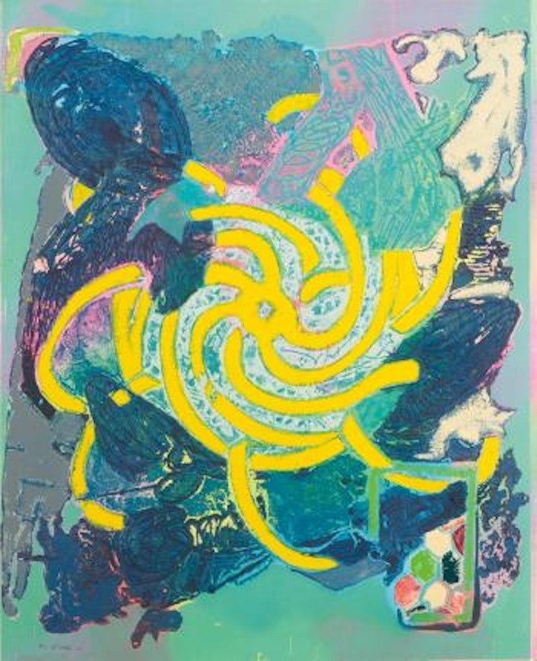 Abu Hureyra #3 by Frank Stella