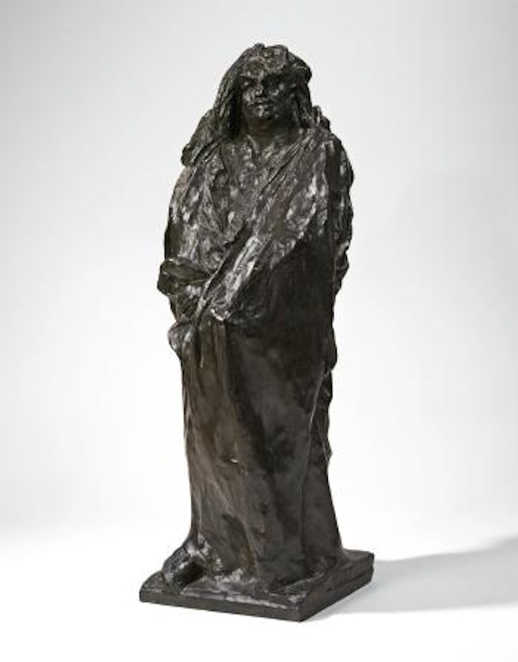 Balzac, Étude Drapée Dite Avec Un Capuchon Et Un Jabot De Dentelle by Auguste Rodin