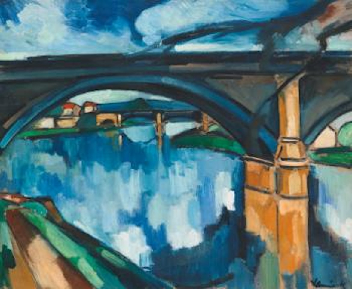 La Seine À Chatou by Maurice de Vlaminck