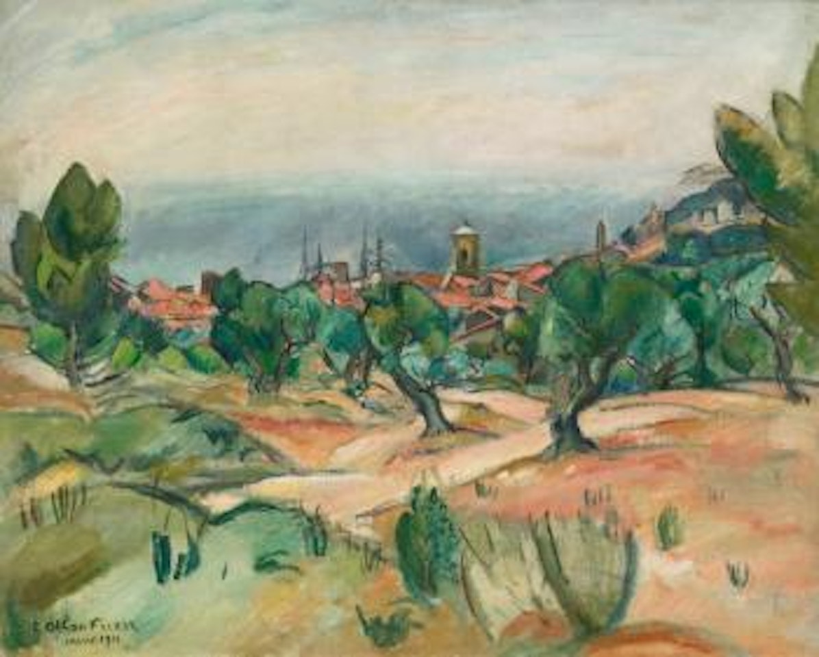 Paysage De Cassis by Othon Friesz