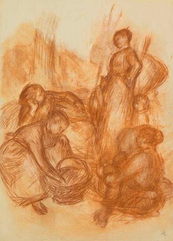 Le Repas Des Vendangeuses by Pierre-Auguste Renoir