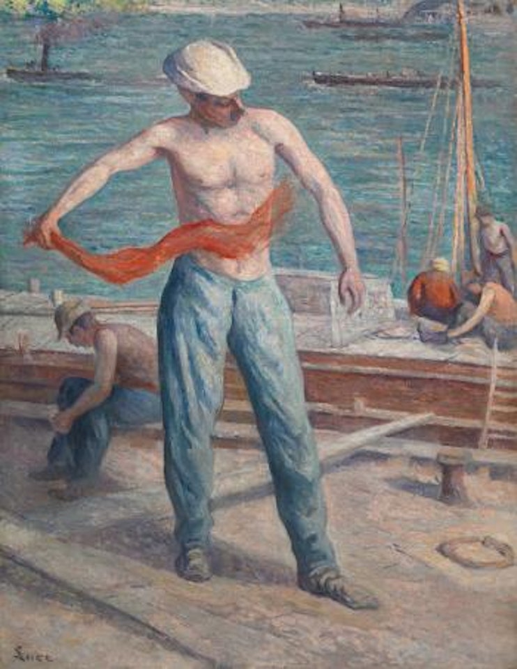 Le Débardeur by Maximilien Luce