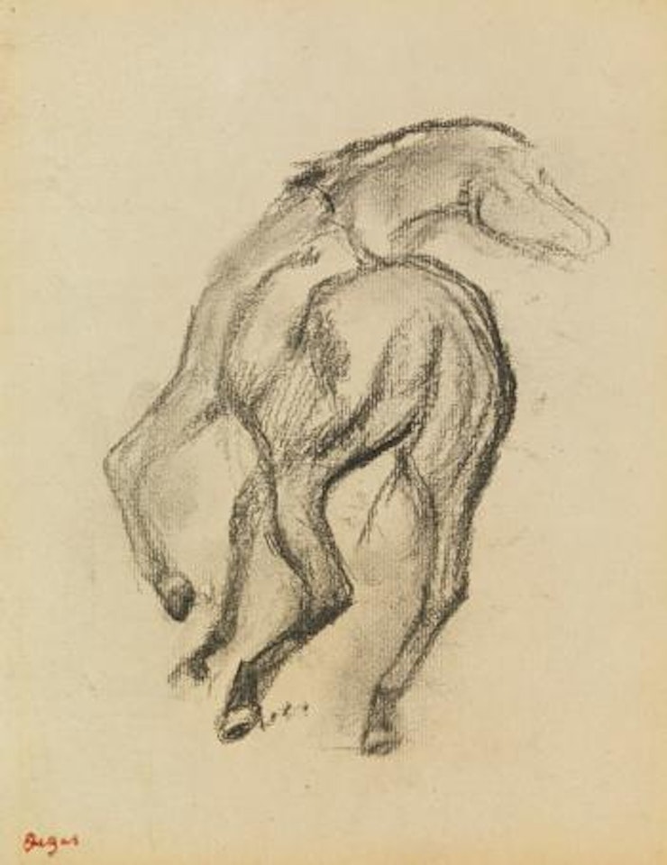 Cheval Galopant by Edgar Degas