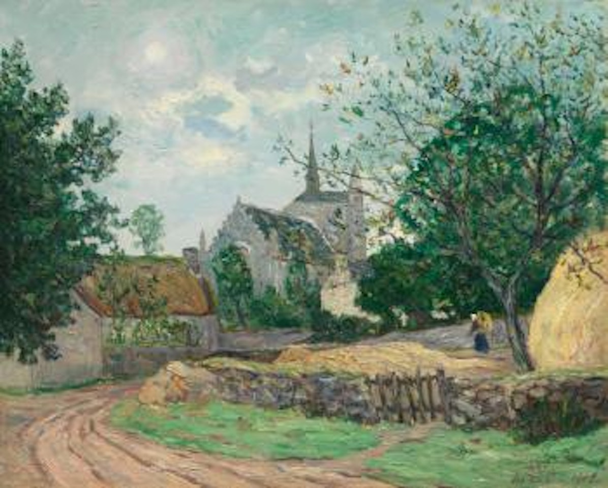 Le Village De Saint-avoye (Morbihan) by Maxime Maufra