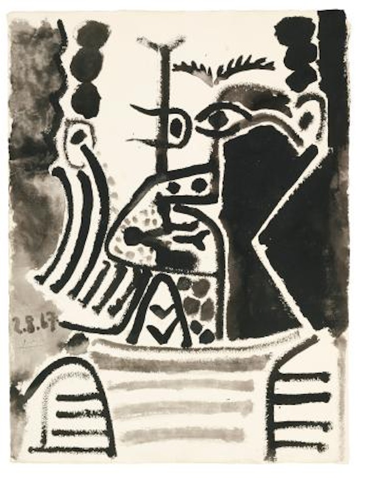Buste D'homme by Pablo Picasso