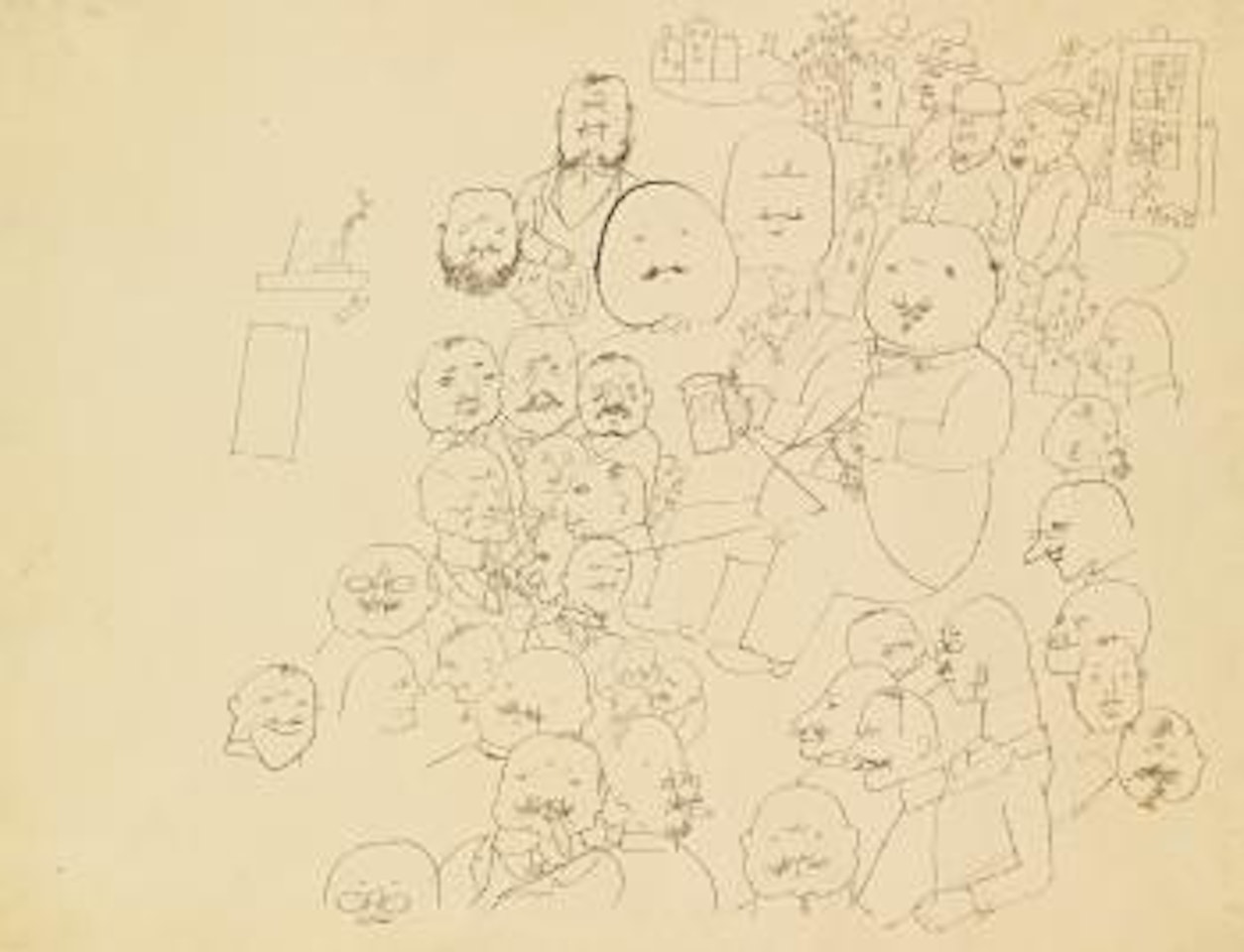 Deutsche Männer (German Men) by George Grosz