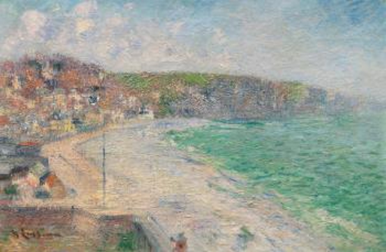 Plage Et Falaises De Fécamp by Gustave Loiseau