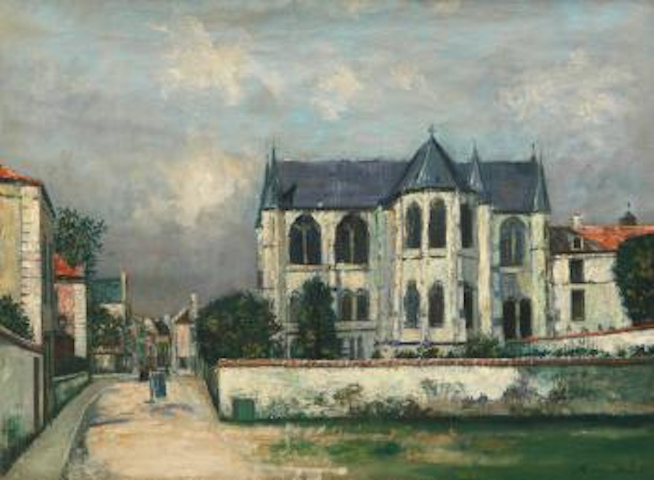 Église Saint Léger, Soissons by Maurice Utrillo