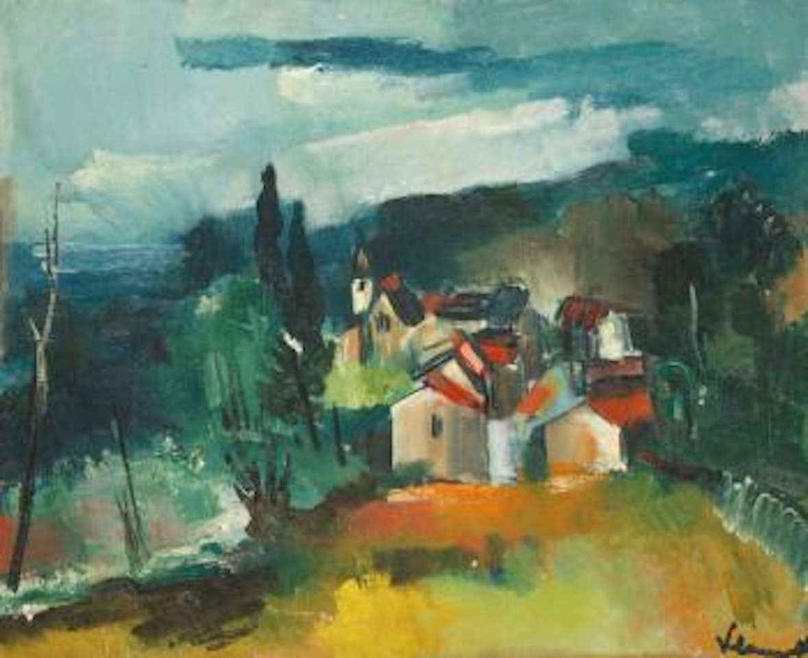 La Sortie Du Bois by Maurice de Vlaminck