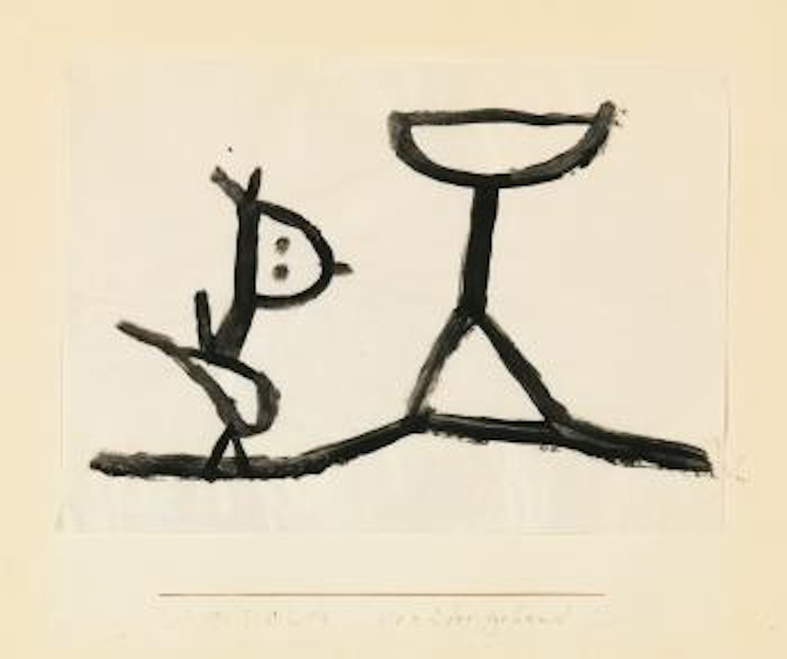 Vorüber-gehend (Passing By) by Paul Klee