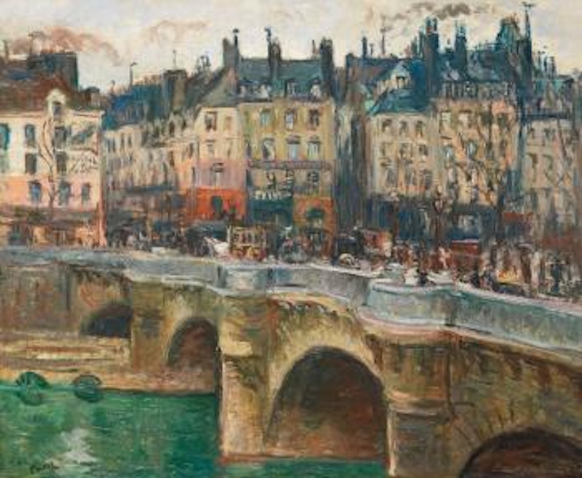 Le Pont Neuf by Othon Friesz
