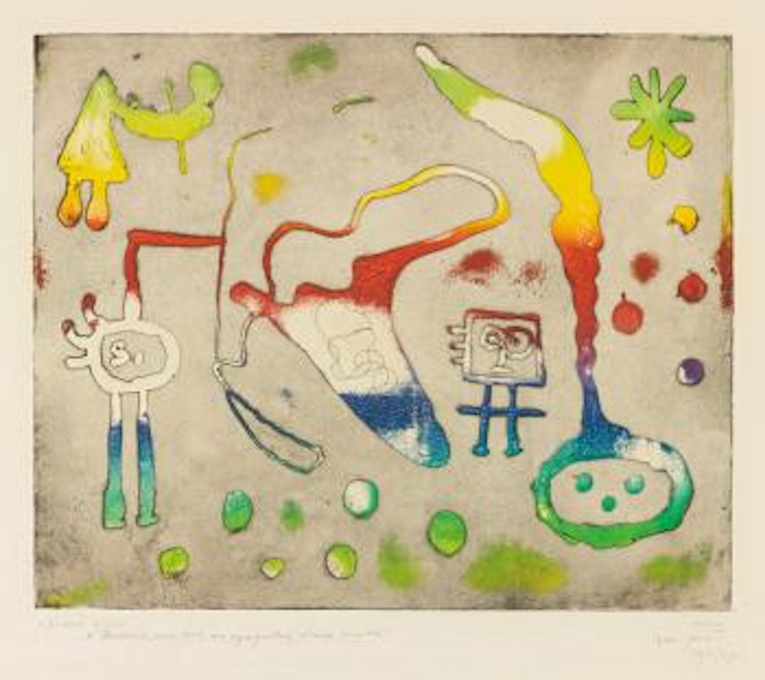 Serie II: One Plate by Joan Miró