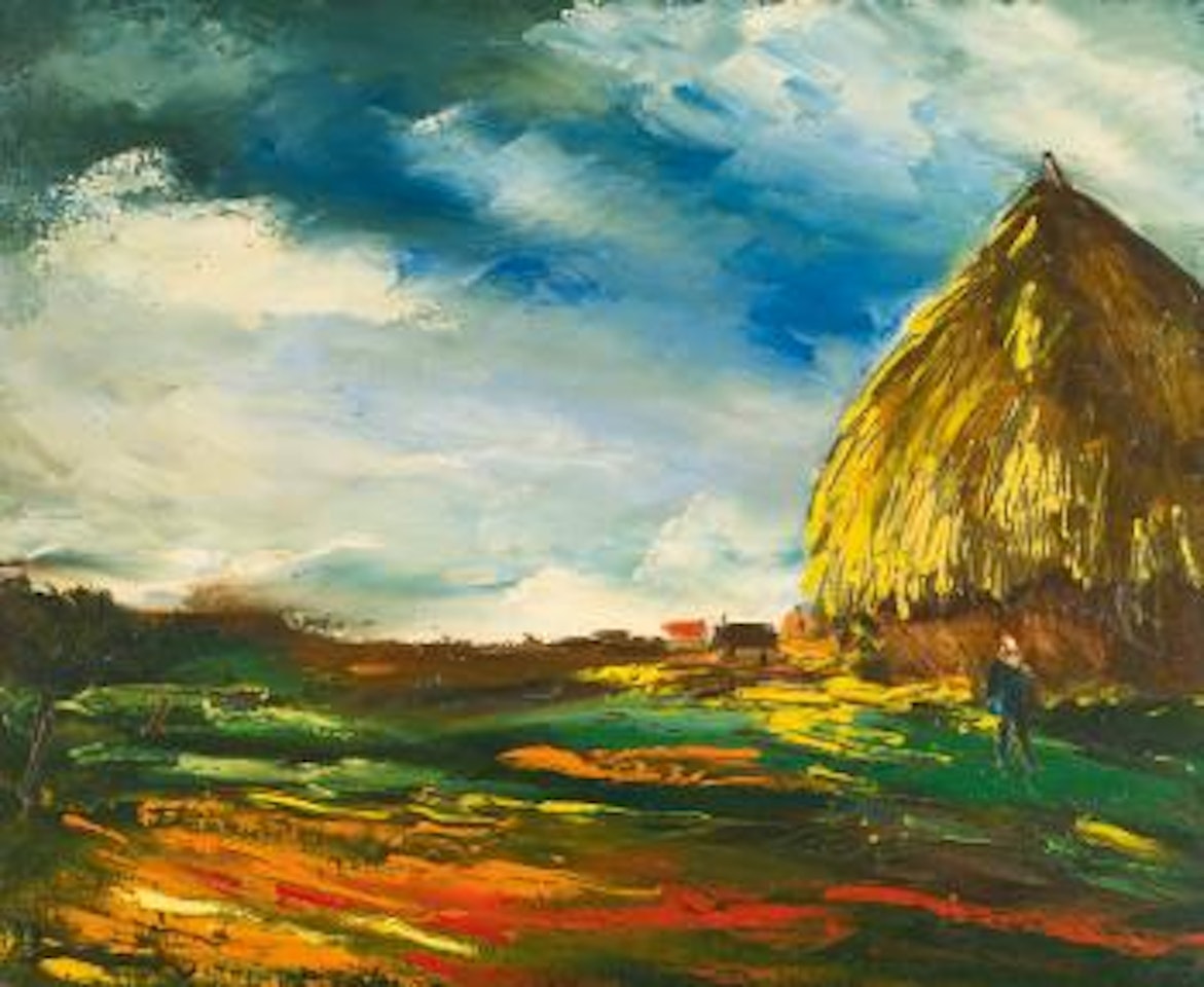 Maisons Et Meule by Maurice de Vlaminck