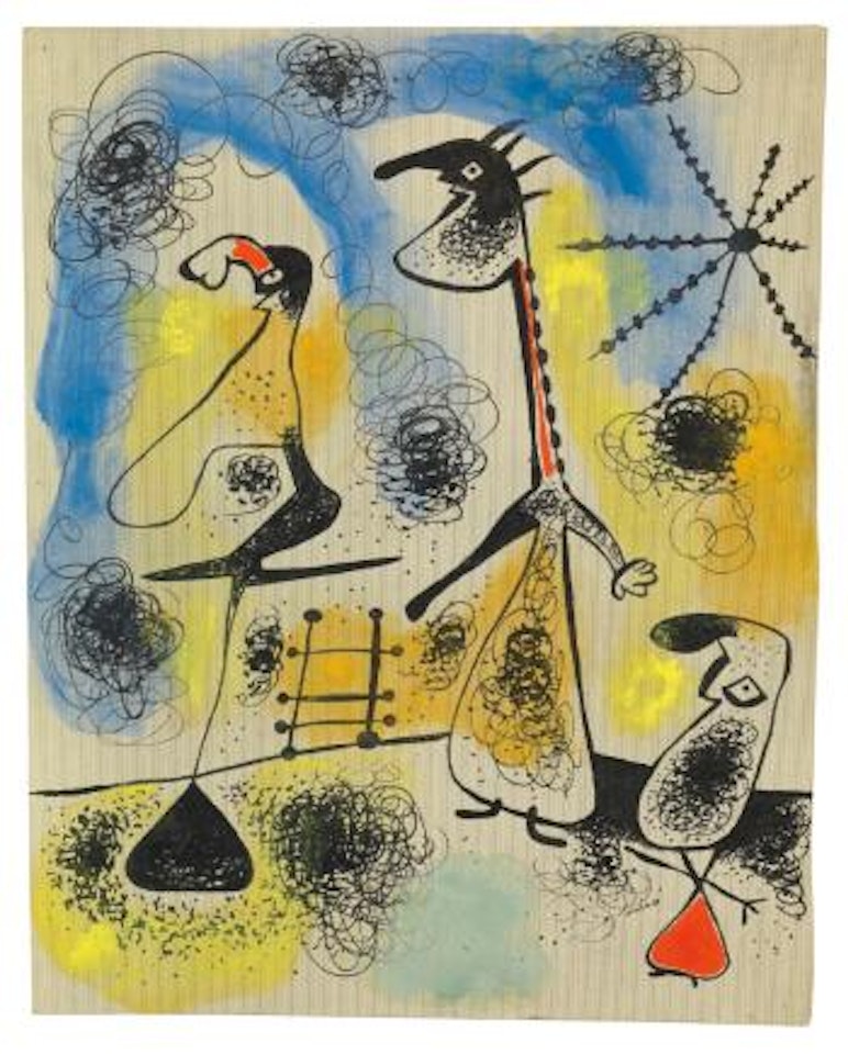 L'échelle De L'évasion Et L'étoile De L'espoir by Joan Miró