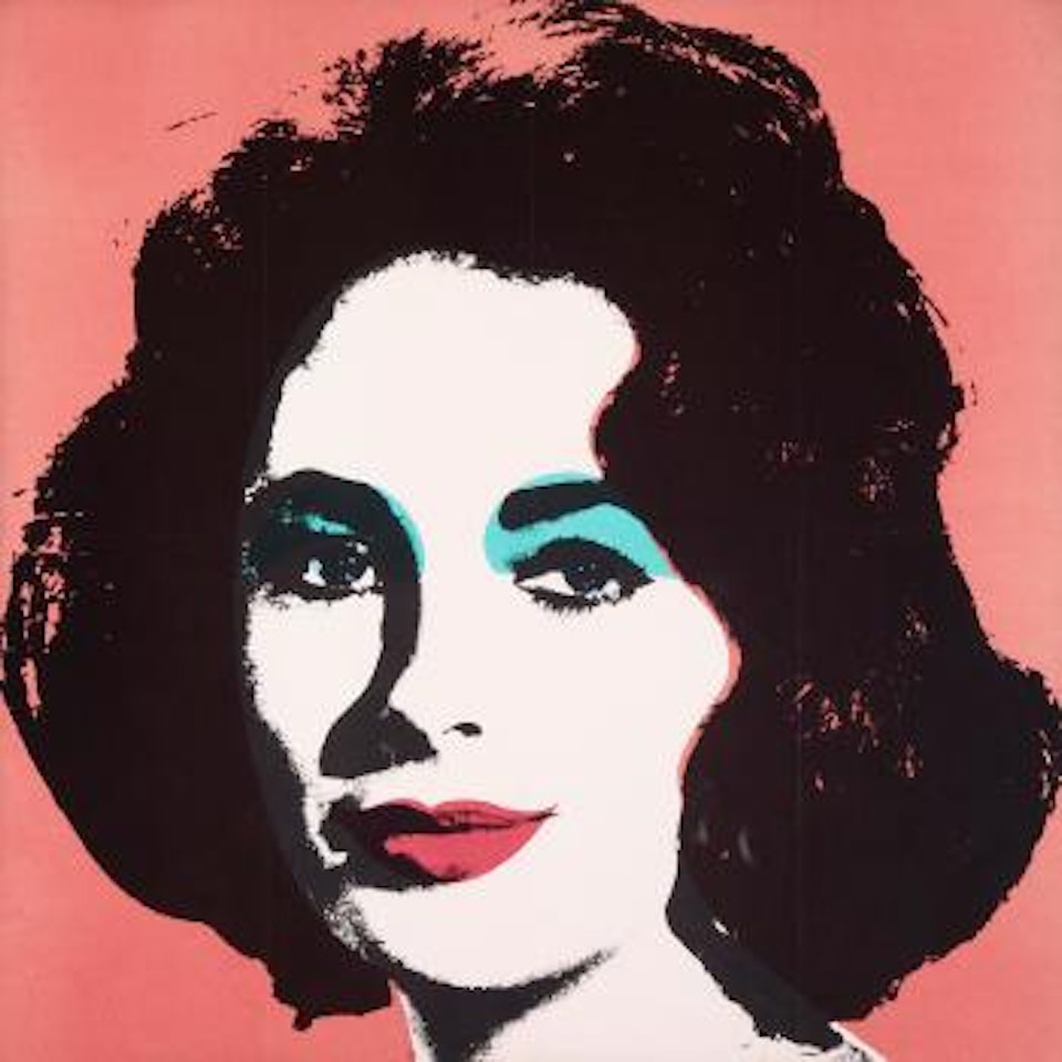 Liz Taylor by Andy Warhol