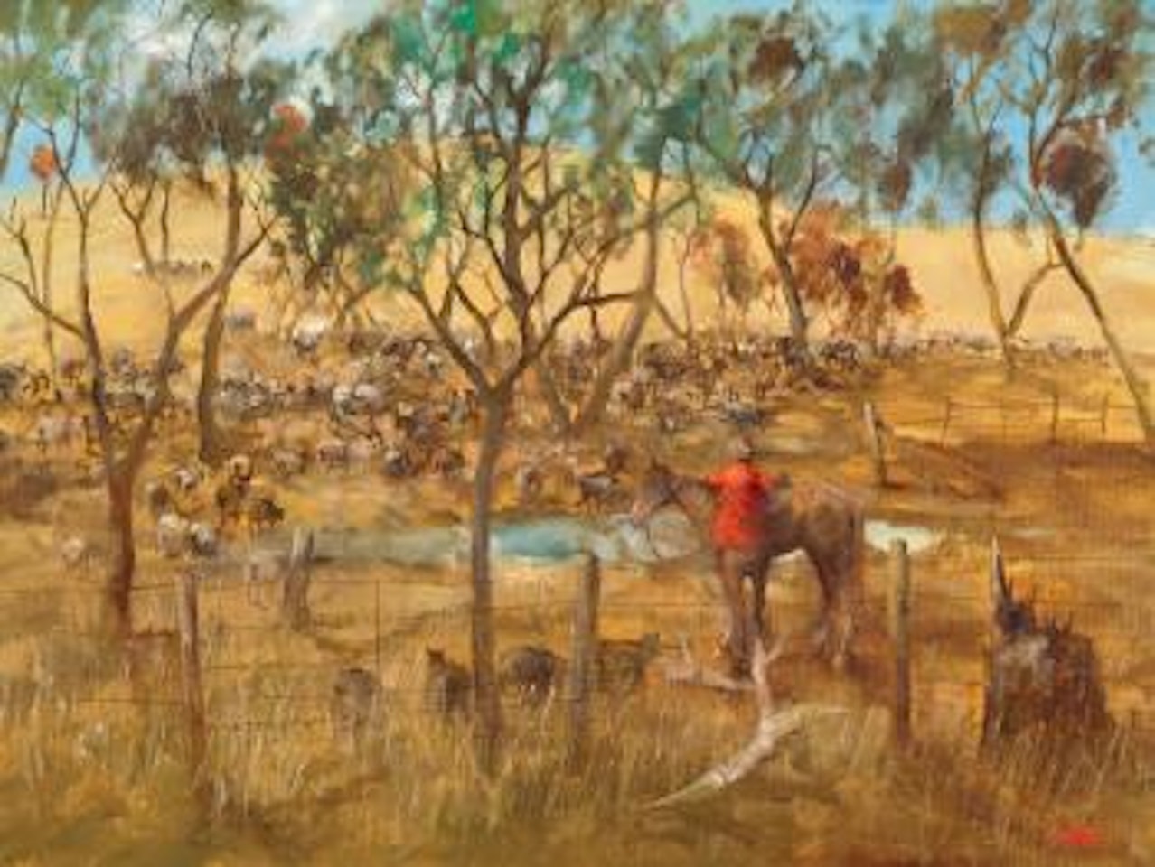 The camping mob by Hugh Sawrey
