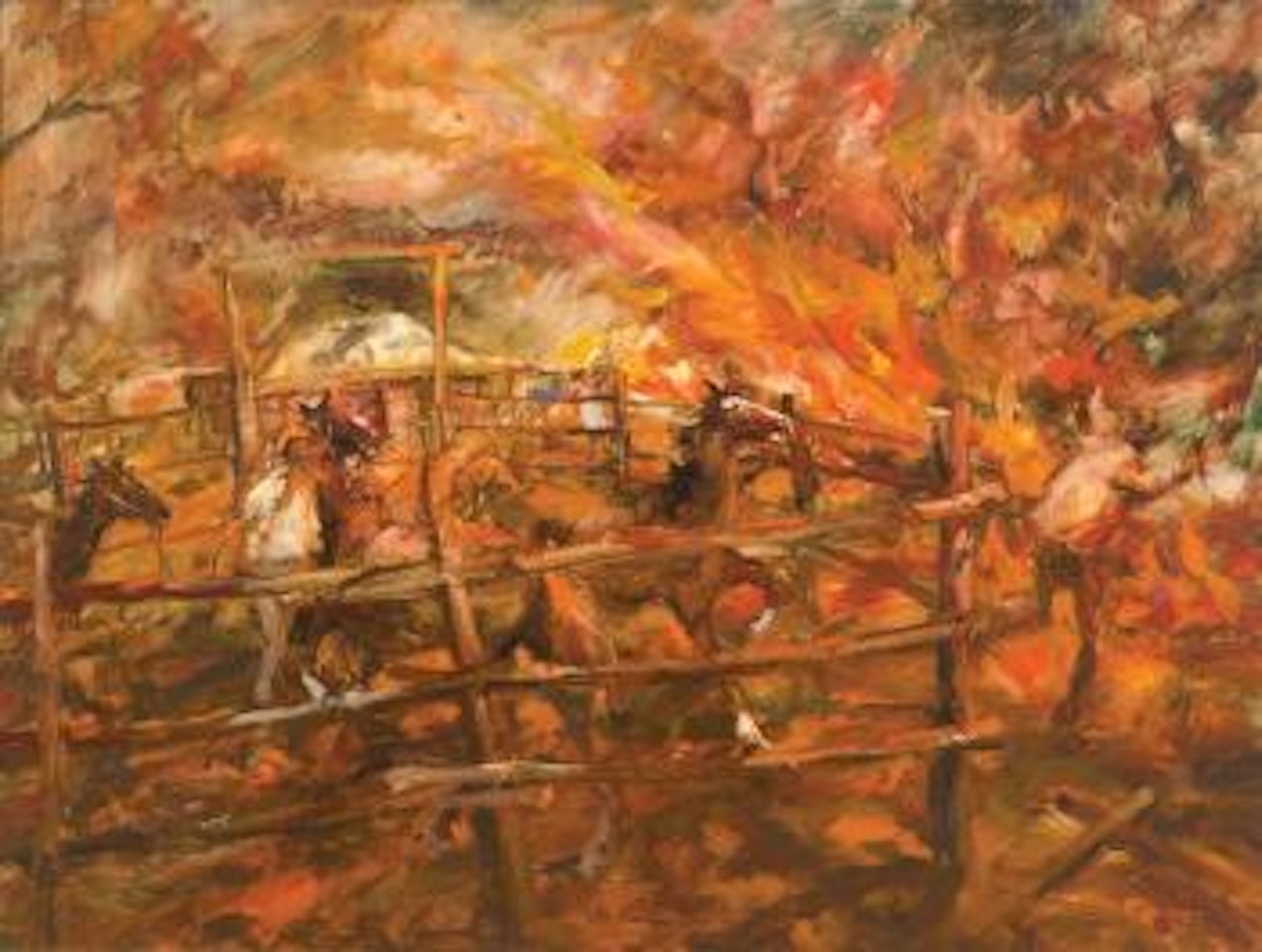Saving the homestead by Hugh Sawrey