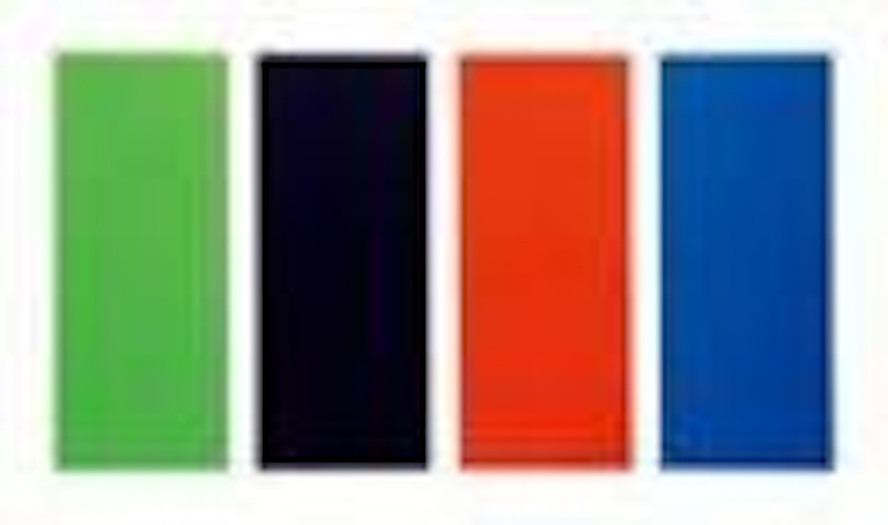 Four panels by Ellsworth Kelly