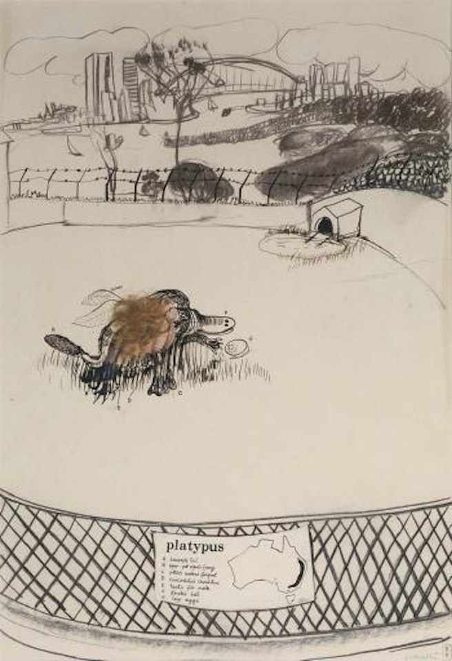 Platypus by Brett Whiteley