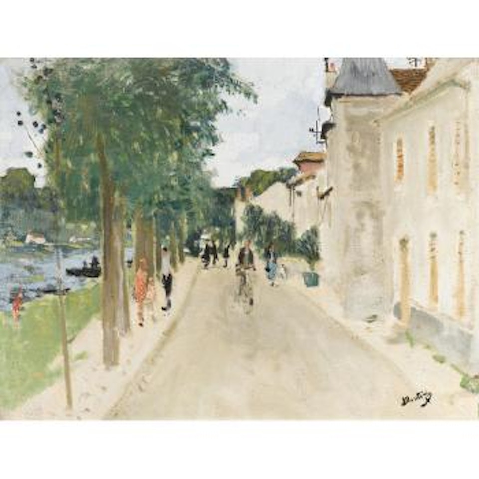 Printemps à Saint-Mammès by Pierre Eugène Montezin