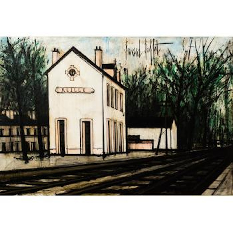 La gare de Reille by Bernard Buffet