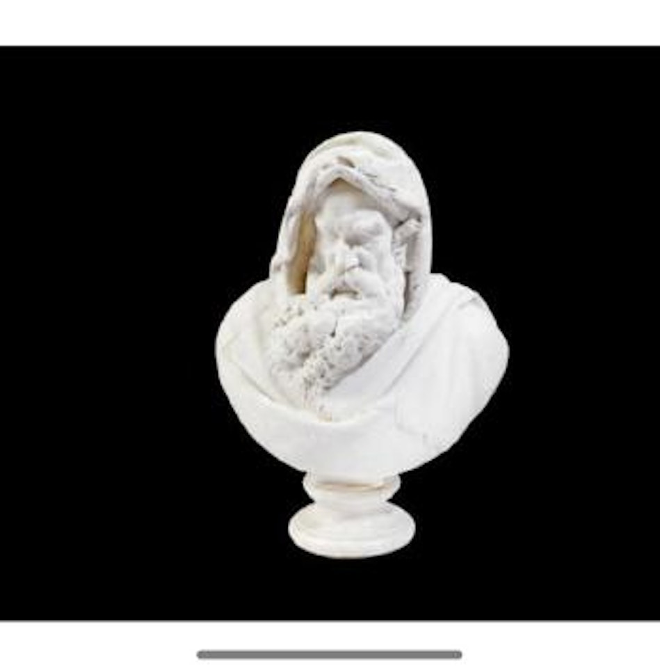 Bust of winter by Giovanni Maria Benzoni