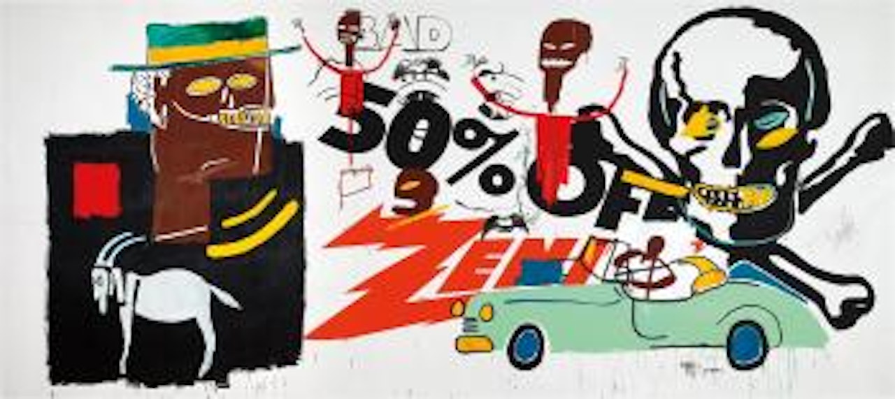 Zenith by Jean-Michel Basquiat by Andy Warhol