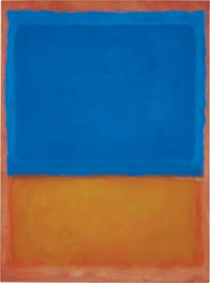 Untitled (Red, Blue, Orange) by Mark Rothko