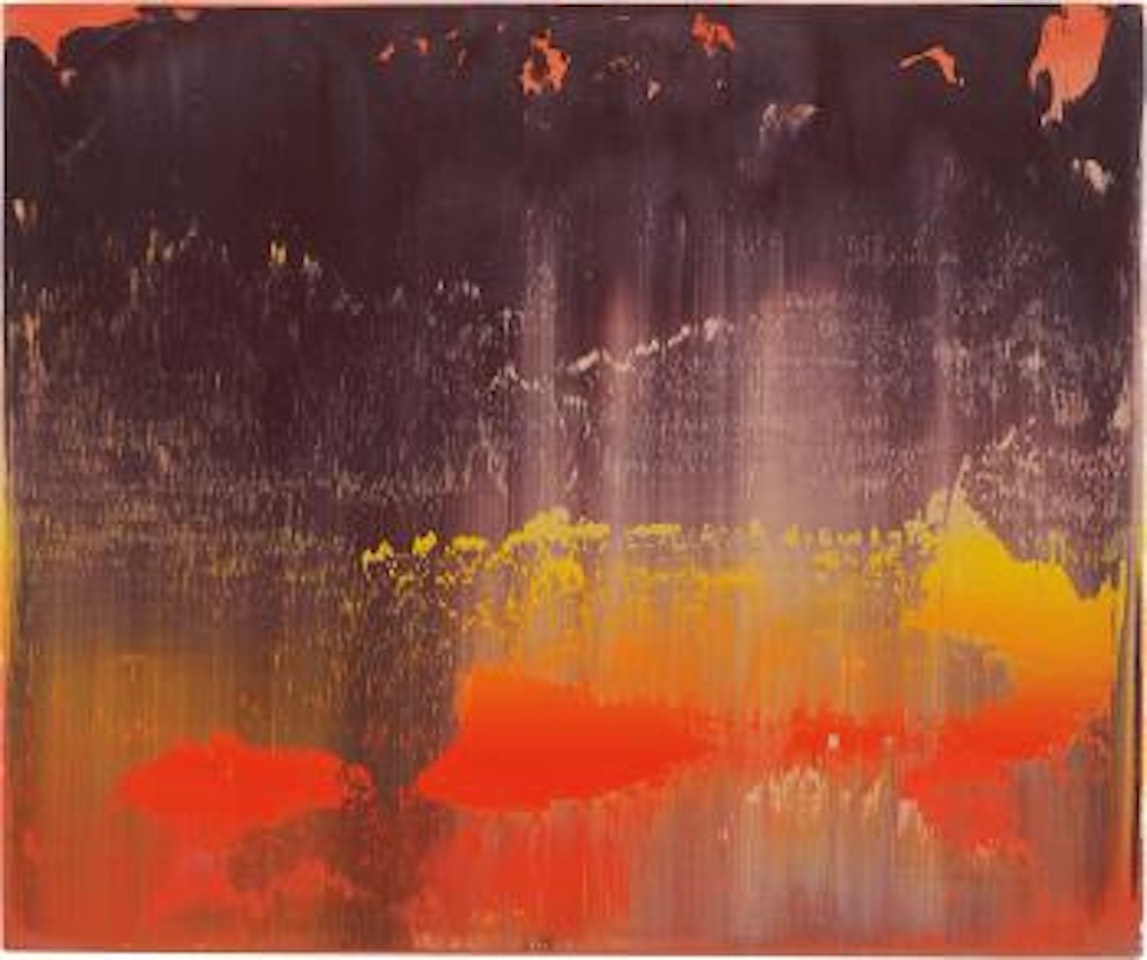 Abstraktes Bild 825-9 by Gerhard Richter