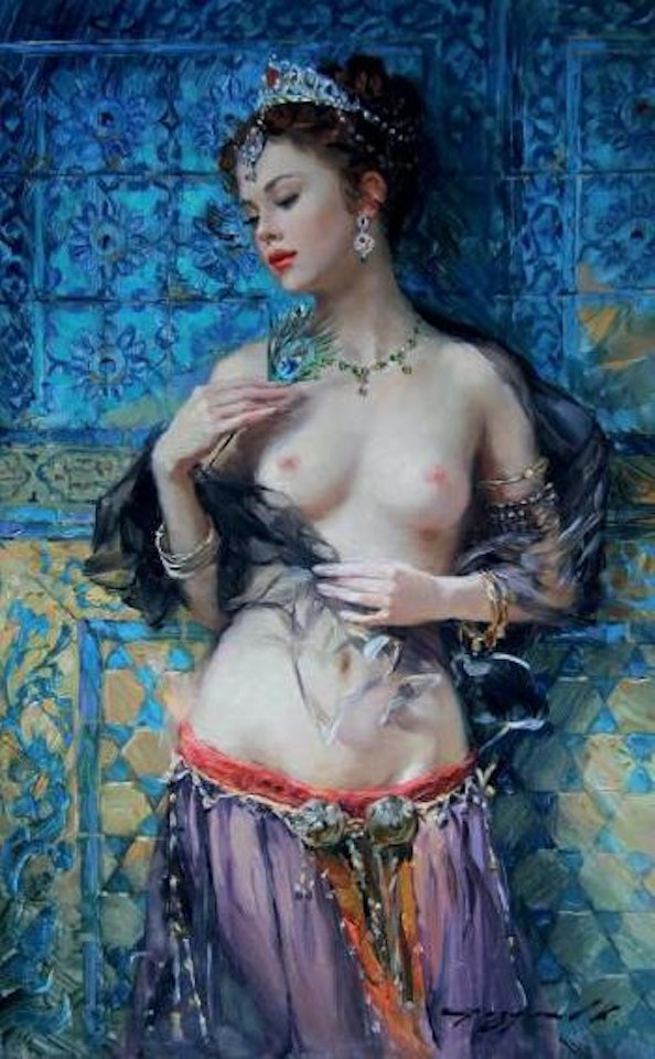 Charmeuse orientale by Constantin Razoumov