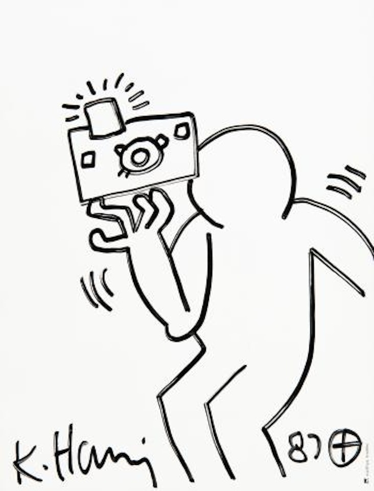 Compositie by Keith Haring