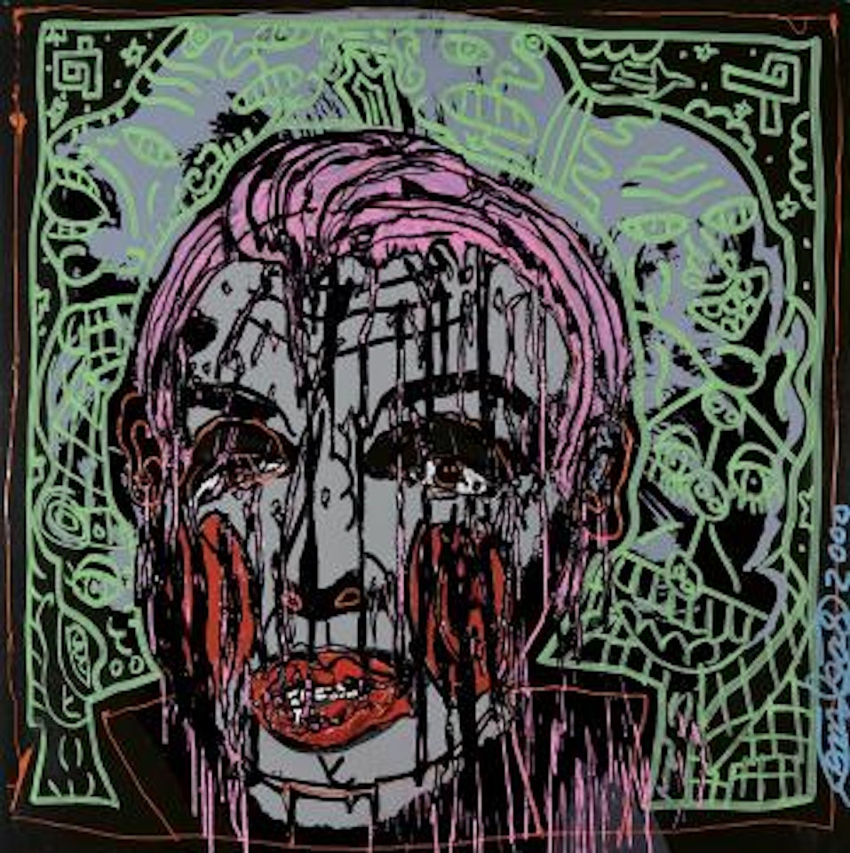 Marilyn Lésueurs by Robert Combas