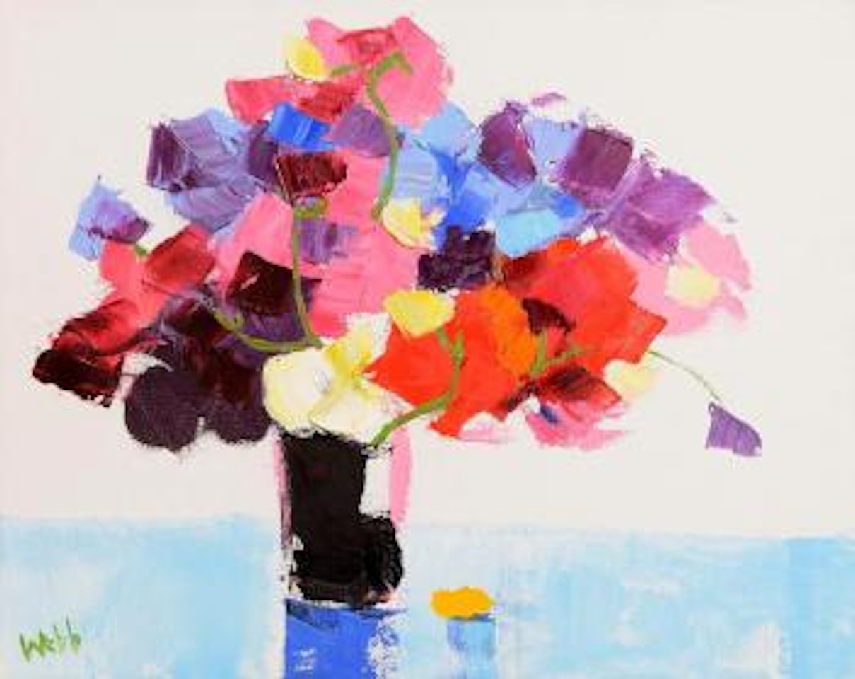 Sweet pea by Kenneth Webb