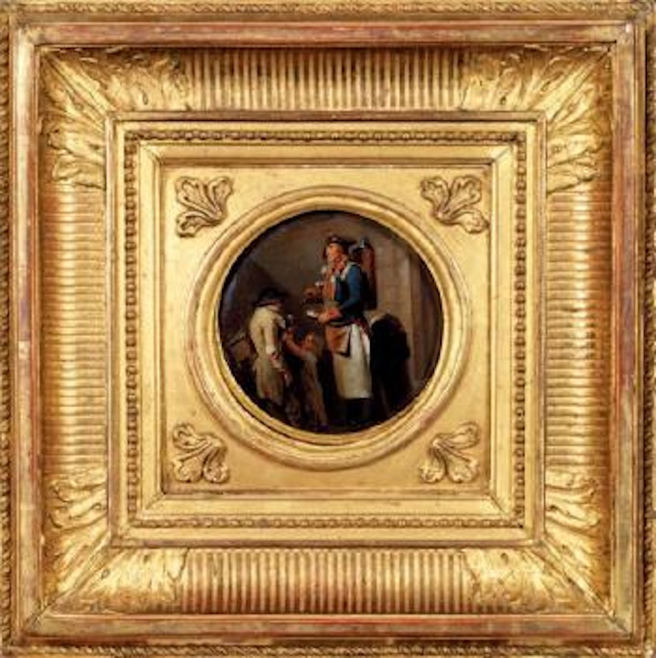 Portrait de l'acteur Chenard dans le rôle du Marchand de coco by Louis-Leopold Boilly