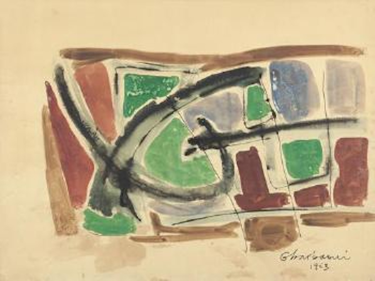 Composition by Jilali Gharbaoui