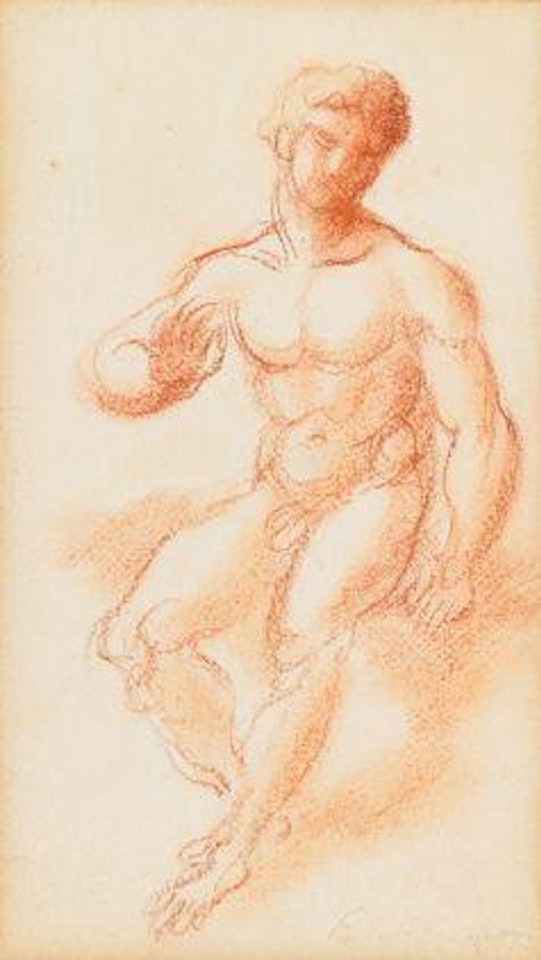 Étude d’homme assise by Roger de la Fresnaye