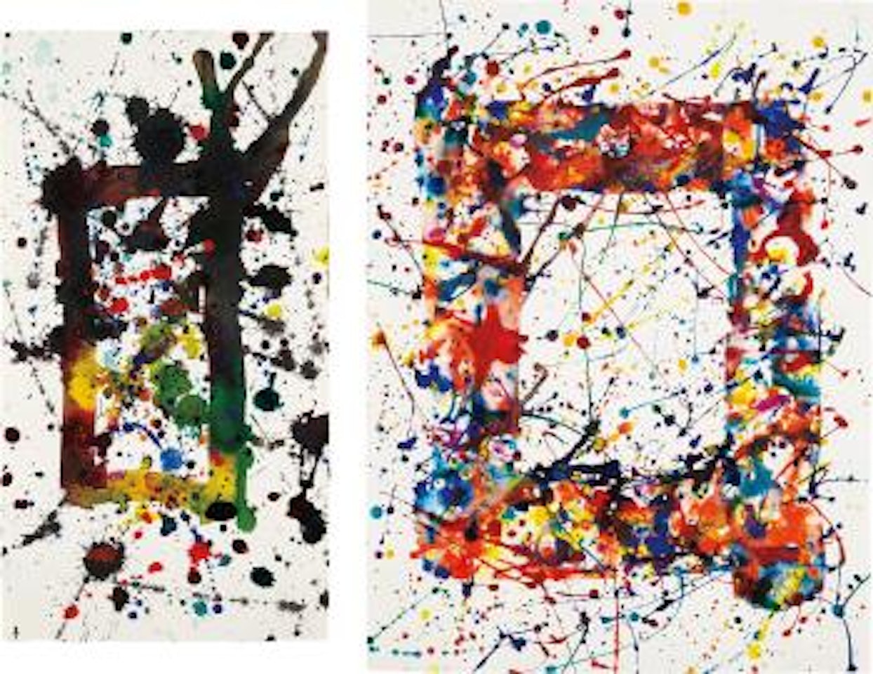 74-139, 1974; 73-657 by Sam Francis