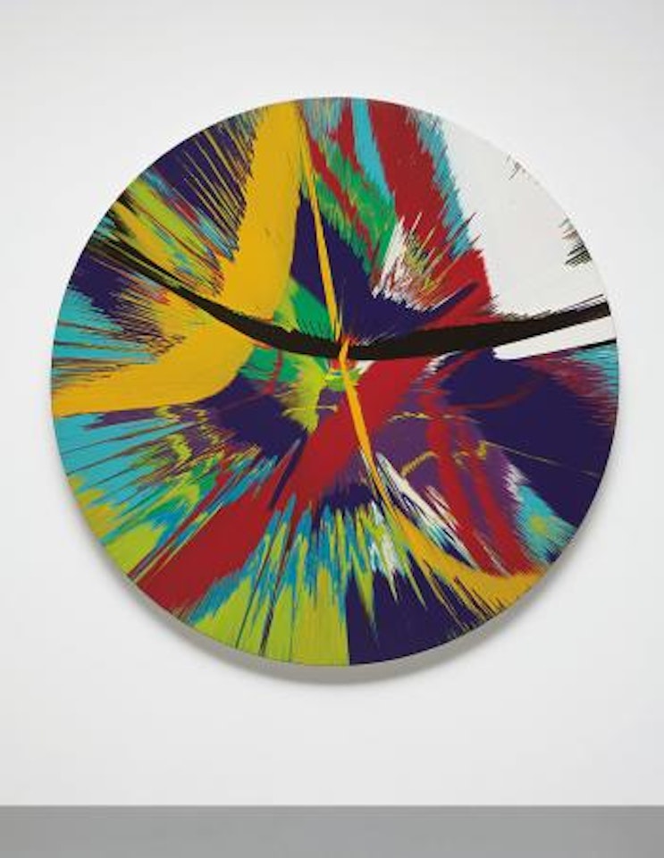 Beautiful Ain't That a Kick in the Head Painting by Damien Hirst