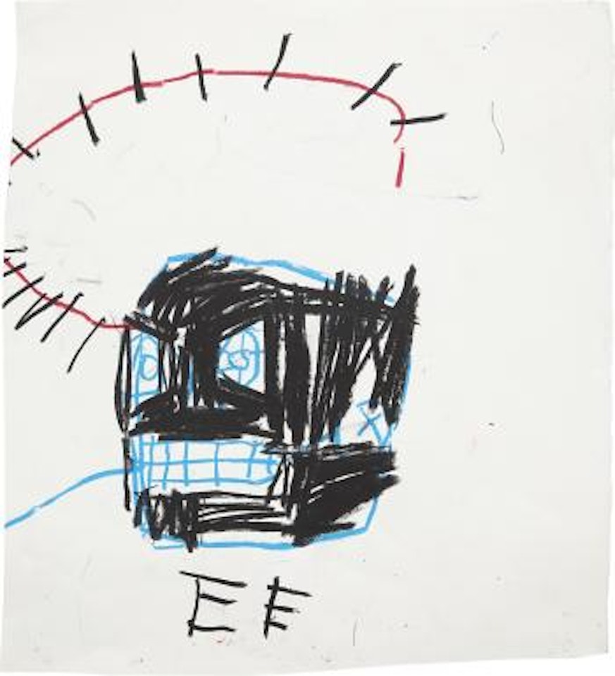 Untitled (crown of thorns) by Jean-Michel Basquiat