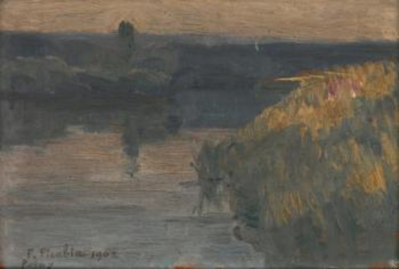 Paysage à Poissy by Francis Picabia