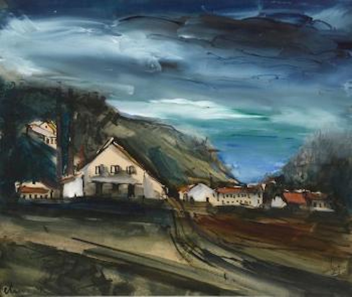Les chalets by Maurice de Vlaminck