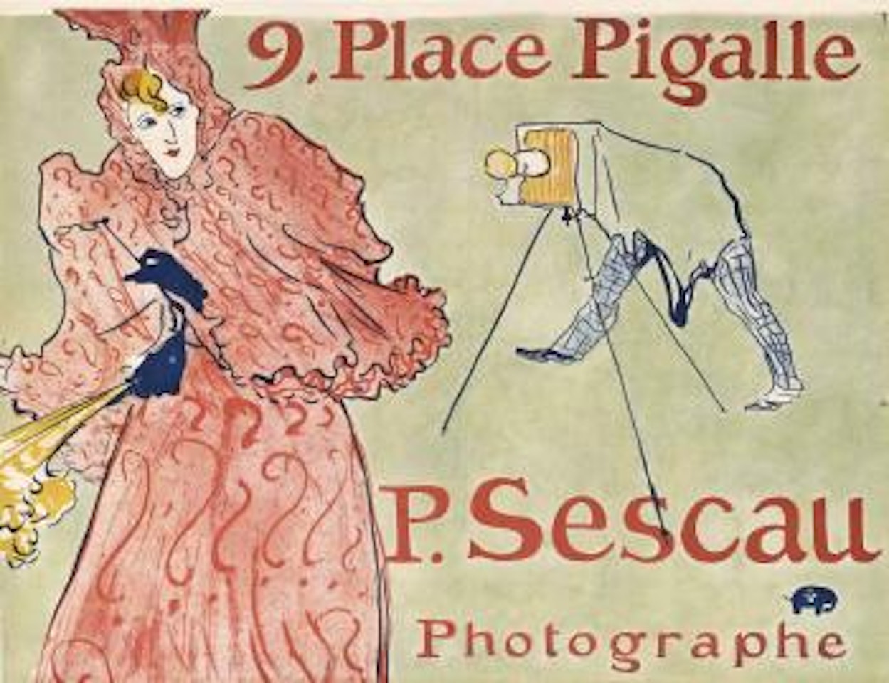 Le Photographe Sescau by Henri de Toulouse-Lautrec
